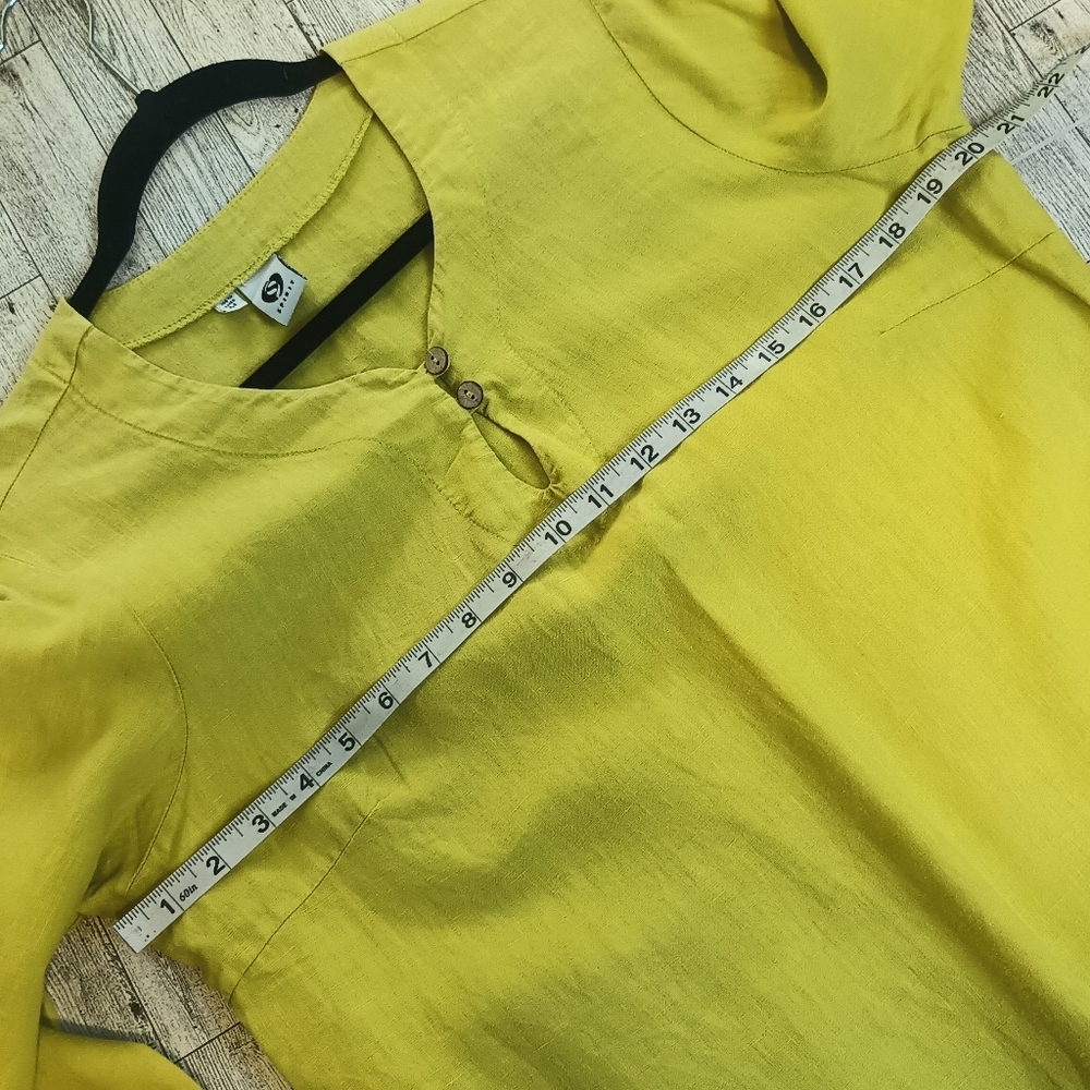 Spirit Yellow Women's Blouse - Picture 4 of 9